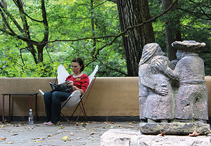Participants in educational programs like Insight/Onsite will
now be immersed in art and nature throughout their stay.